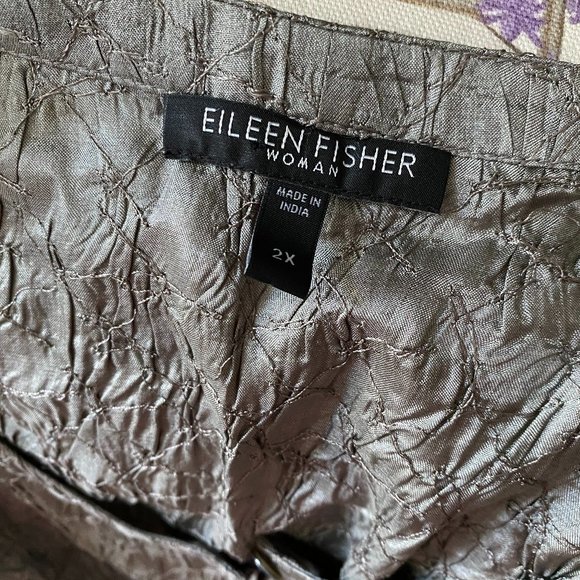 Eileen Fisher Woman Silk Tunic - Picture 2 of 8